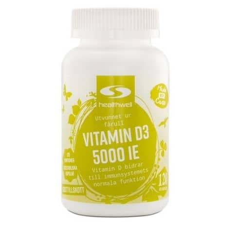 Healthwell Vitamin D3 5000 IE