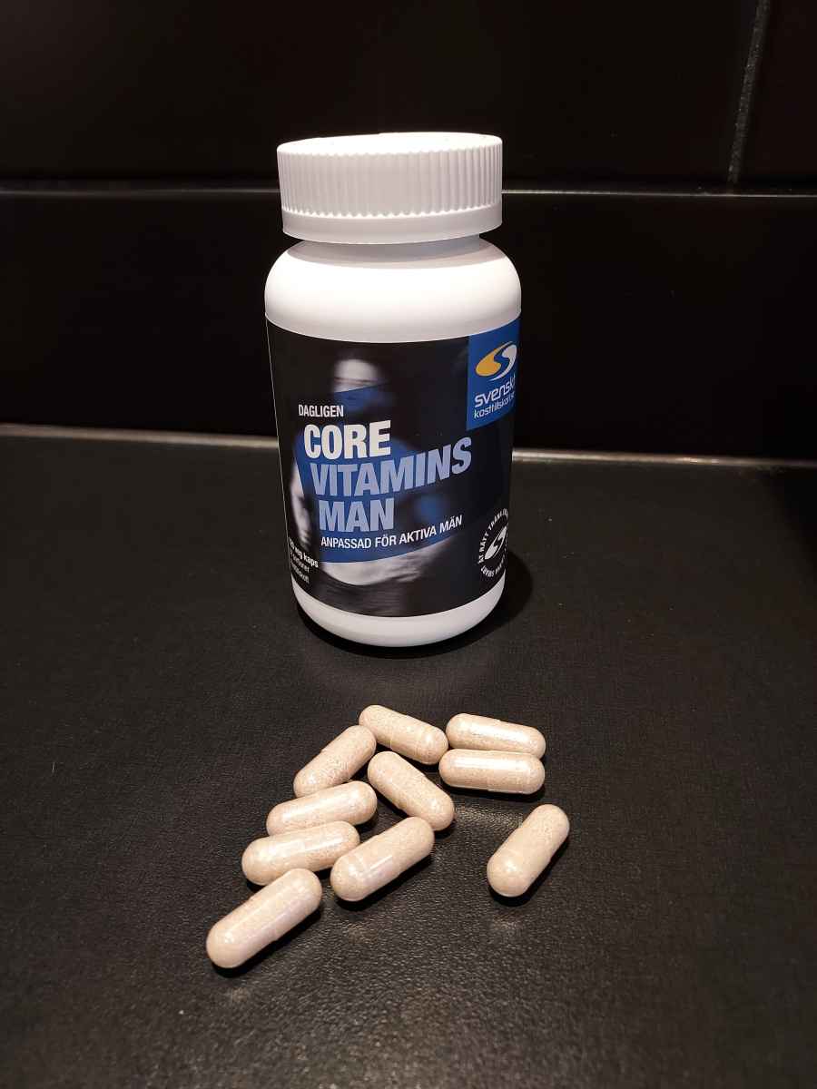 Bästa multivitamin man - Core Vitamins Man
