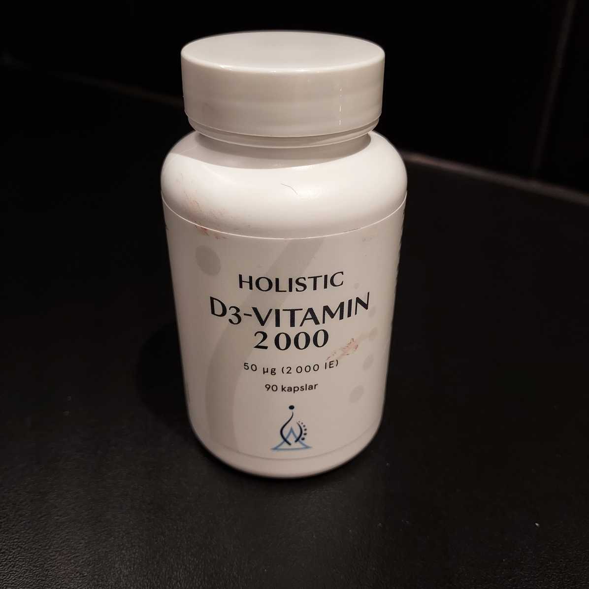 Holistic D3-vitamin 2000 IE