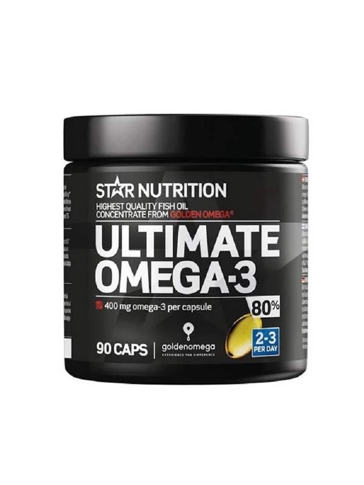 Star Nutrition Ultimate Omega-3, 80%