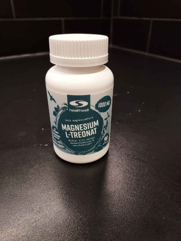 Bästa Magnesiumet Healthwell Magnesium L-treonat