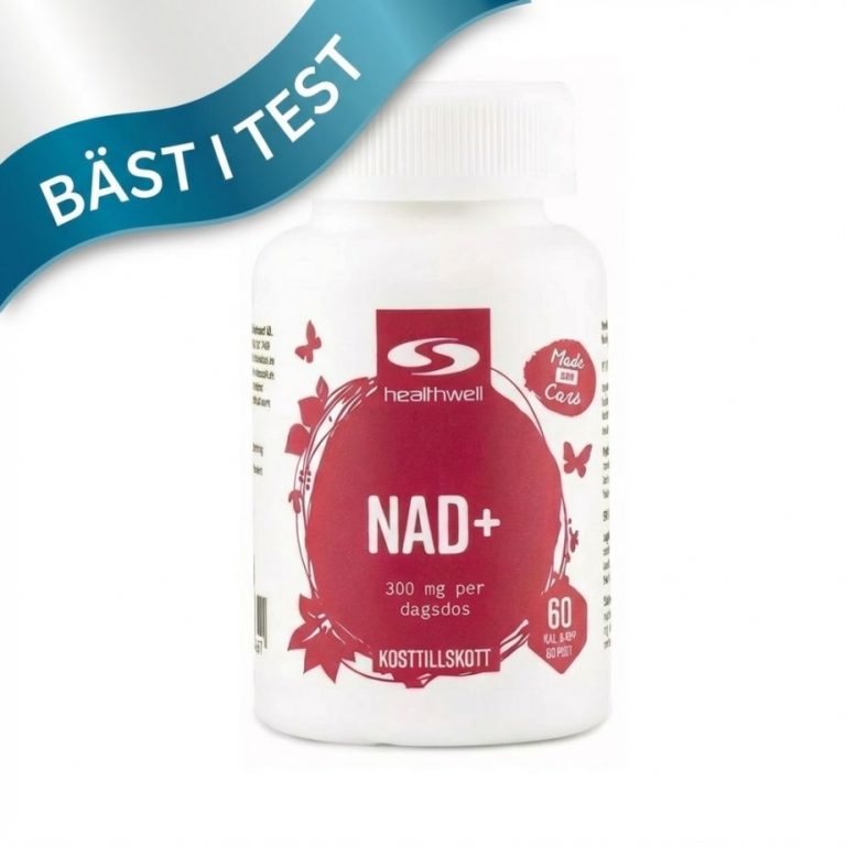 Bästa NAD+ - Bäst I Test 2026 | Sportporten 8 Healthwell NAD+ bäst i test