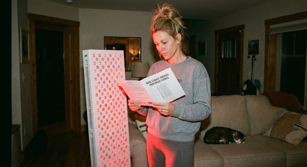 Hur använder man en rödljuslampa