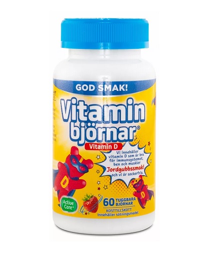 Bästa D Vitamin - Bäst i Test 2026 21 Active Care Vitaminbjörnar D-vitamin