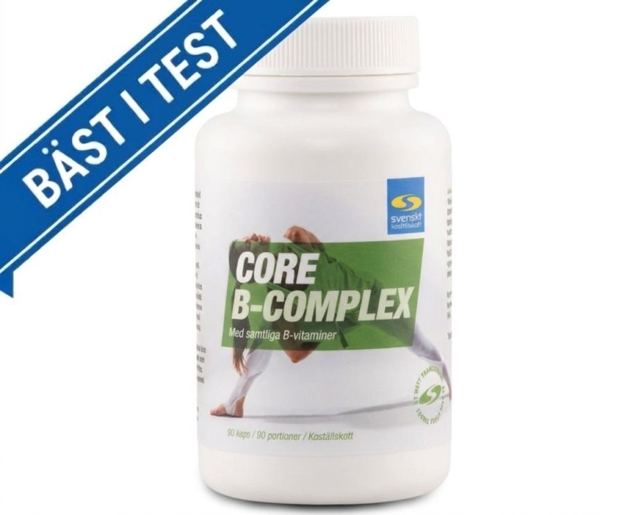 Bästa B-Vitamin - Bäst i Test 2026 | Sportporten 11 Core B-Complex Bäst i test