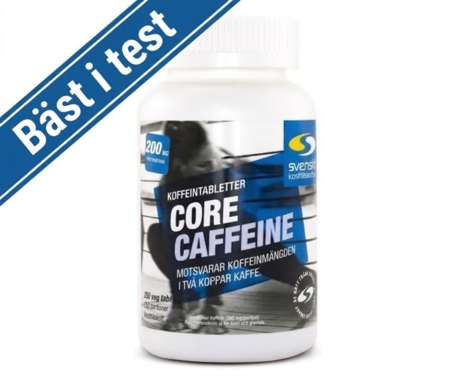 Bästa Koffeintabletter 2026 - Bäst i Test 1 Core Caffeine bäst i test