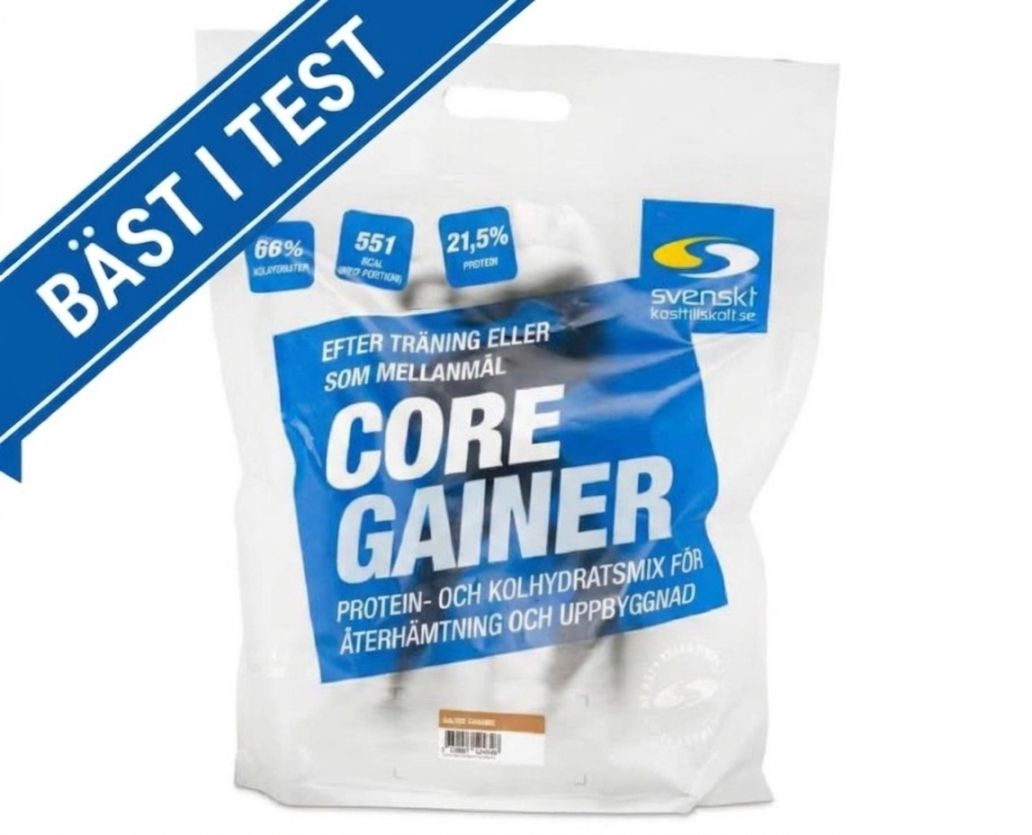 Bästa Gainer - Bäst i Test 2026 1 Core Gainer bäst i test