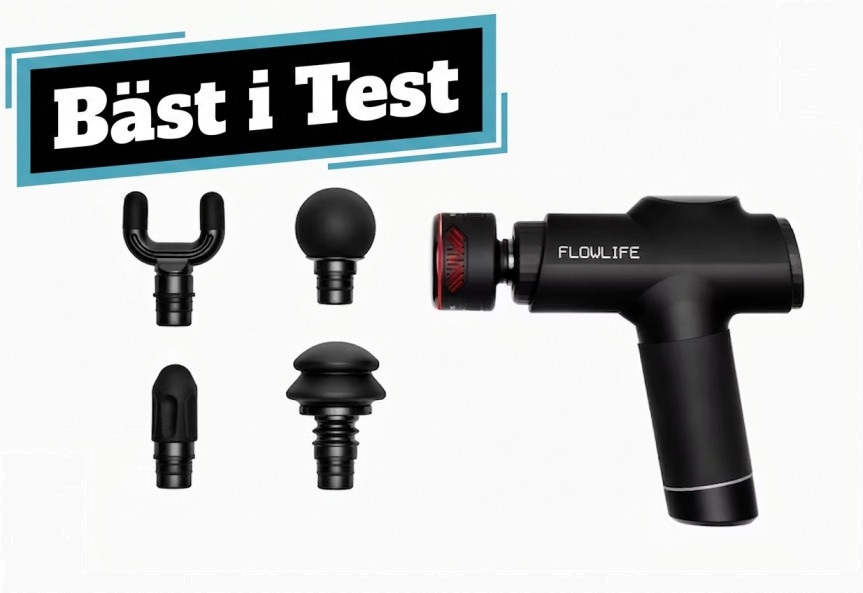 Bästa Massagepistolen - Bäst i Test 2026 | Sportporten 10 Flowgun Heat Bäst i Test