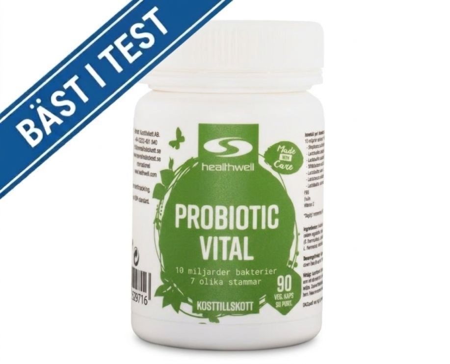 Bästa Probiotikan - Bäst i Test 2026 12 Healthwell Probiotic Vital