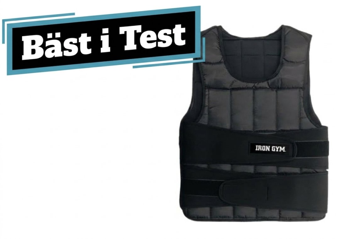 Bästa Viktvästen - Bäst I Test 2026 | Sportporten 11 Iron Gym Weight Vest bäst i test