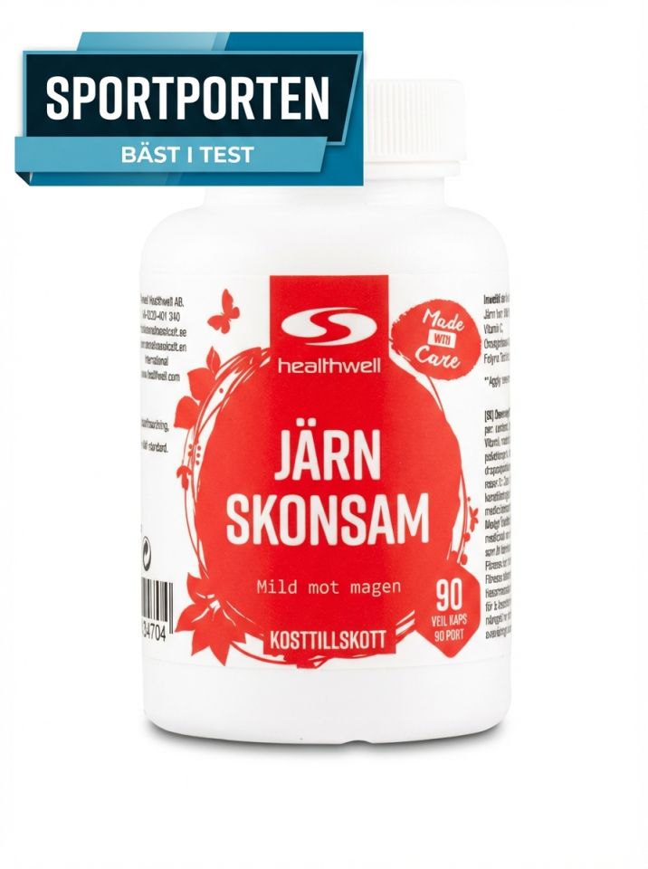 Bästa Järntillskottet - Bäst I Test 2026 | Sportporten 8 Järn Skonsam Bäst i Test
