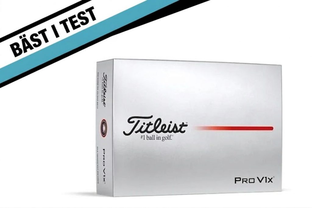 Titleist Pro v1x bäst i test